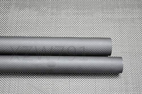 Acessórios para Hockus 2pcs 8mm OD x 6mm ID x 500 mm de comprimento Tubo de tubo de fibra de carbono Rolo fosco embrulhado