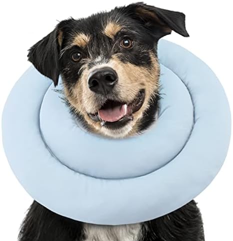 Alternativa do cone de cão macio do Pawfun após a cirurgia, colares de recuperação de cães confortáveis ​​para cães pequenos, colar