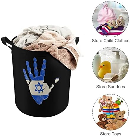 Israel Bandle Palm Laundry Horty Treating Storage Storage Laundry Basket Large Toy Organizer Basket