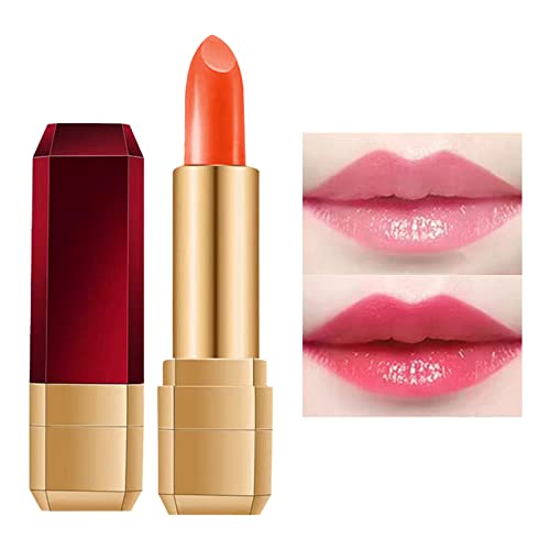 WGUST 16 Color Longa Lação duradoura Lipstick + Lip Liner Combo Lip Sticup Makeup Após aplicar batom, ele se transforma em