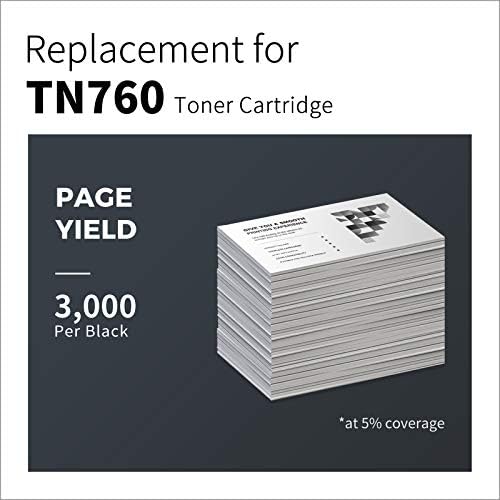 Substituição de cartucho de toner compatível com Lemerouexpect para o irmão TN-760 TN760 TN730 TONER PARA MFC-L2710DW L2717DW