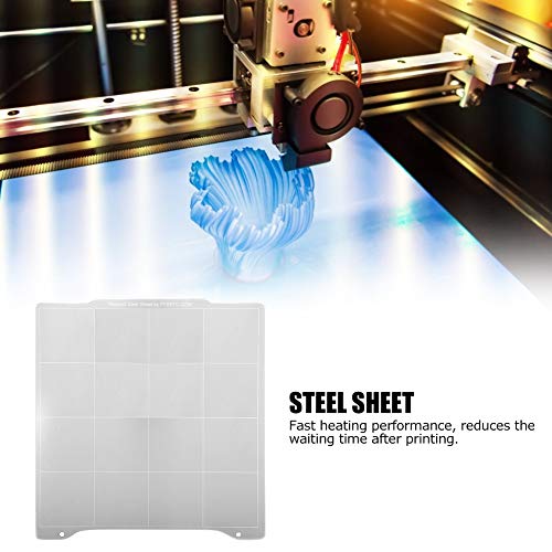 Placa de impressora 3D, Pratical Antirust Hot Bed Plataforma Spring Aço Acessório Movável ajuste para prusas mini impressora para PLA