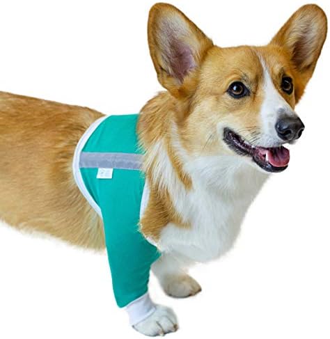 VetMedwear ombro manga de proteção para cães - alternativa de colarinho eletrônico - após o desgaste da cirurgia -