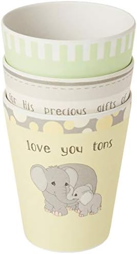 Momentos preciosos de 3 peças Bamboo Cup Set, multi