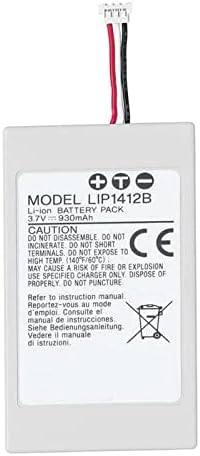 HowtopFor Lip1412 3,7V Bateria de laptop 930mAh Substitua para PSP GO PSP-N100 PSP-N1000 PSP-N1001 PSP-N1002 PSP-N1003 PSP-N1008 PSP-NA1006 4-000-597-01 LIP1412B