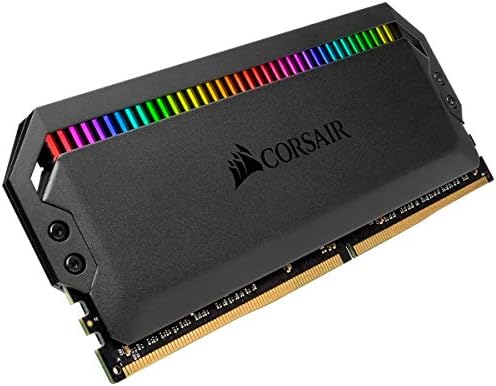 Corsair Dominator Platinum RGB 64GB DDR4 3600 C18 1,35V AMD Memória otimizada - Black