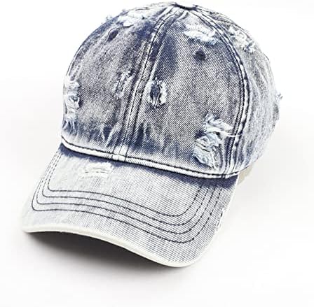 Casual Baseball Cap para homens homens Caps de gorro de pai ajustável