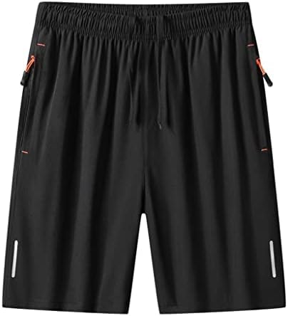 Sxnbh Summer Outwear Basketball Shorts Fino rápido de gelo seco seda