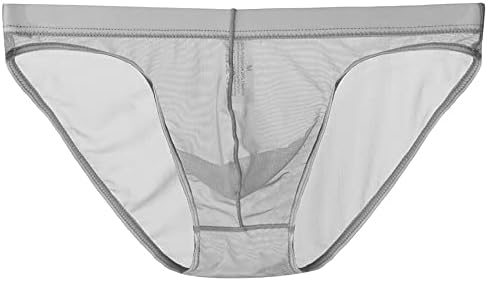 Mens transparente Mesh Triangle Briefs Underwear