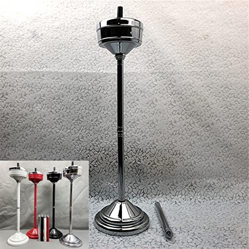 NYKCPJMW Ajuste ajustável de pedestal com cromo Base Base Base Pressione Cinzinha de pedestal ajustável de design