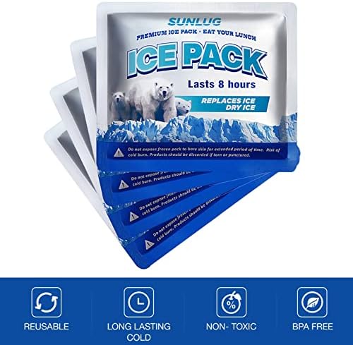 Pacotes de gelo refrigeradores de sol refrigeradores reutilizáveis ​​para refrigeradores de embalagens de freezer duradouras