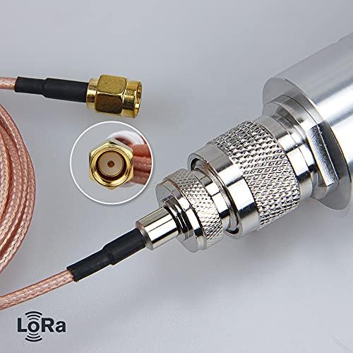 Frrmnht 3dbi lora gateway Antena com colchetes fibra de vidro omni-direcional à prova d'água à prova d'água Lorawan