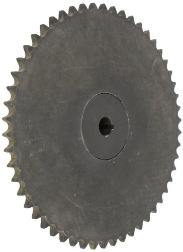 Tsubaki 60b25f-1f Sprocket de furo acabado, fita única, polegada, 60 ANSI No., pitch de 3/4 , 25 dentes, 1-3/8 furo