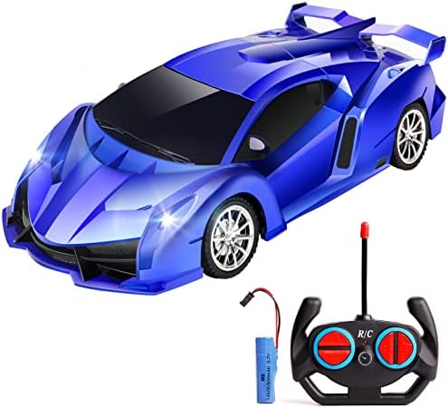 Carro de controle remoto de Kulariworld para meninos Fast 1/18 em escala RC Carros de veículos RC Toys Presentes de Natal