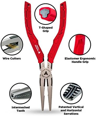 Vampliers VT-001-S3EGs: conjunto de presentes de extração de extração de parafuso especial 3-PC. Inclui 5 ESD SAFE, 7,5 Nariz