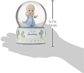 Momentos preciosos 203162 Disney Frozen 2 acredita na jornada Elsa Resin/Glass Musical Snow Globe