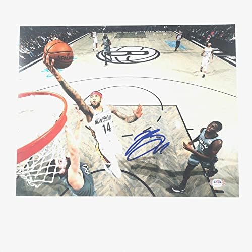 Brandon Ingram assinou 11x14 Photo PSA/DNA New Orleans Pelicans autografados - fotos da NBA autografadas