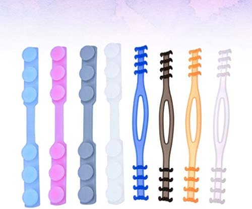 PretyZoom Hitch ajustável 8pcs máscara máscara de máscara de máscara gancho de máscara de máscara ajustável Ear protetor para máscara