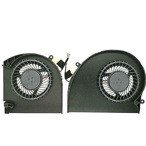 Substituição do Quetterlee Novo ventilador de resfriamento de CPU e GPU para Dell Alienware 17 R4 R5 Série MG75090V1-C060-S9A MG75090V1-C070-S9A