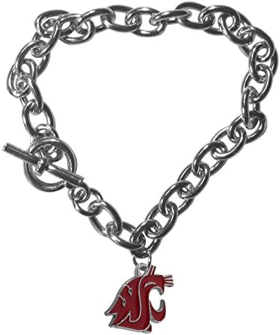 Siskiyou Sports Sports NCAA Charm Chain Bracelet