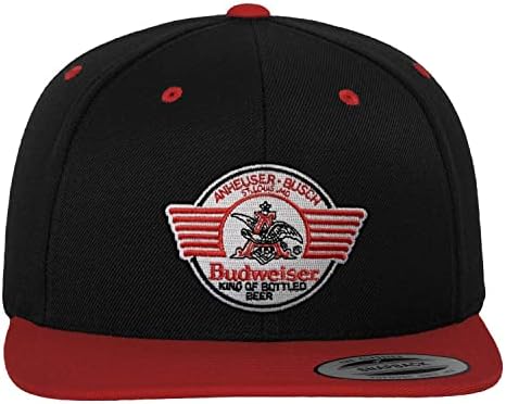 Budweiser oficialmente licenciado Bear & Claw Patch Premium Snapback Cap