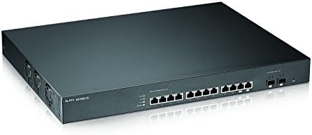 Zyxel 10 Porta 1000/10g-Base-T Smart Managed Switch Plus 2 Combo SFP+/RJ45, 12 portas totais [XS1920-12]