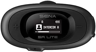 Sena 5r Lite bidirecional HD Motorcycle Bluetooth Intercom Headset, pacote duplo