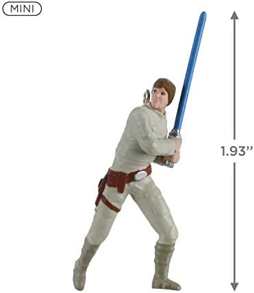 Hallmark Keepsake Ornamento de Natal 2020, Mini Star Wars: The Empire Strikes Back Luke Skywalker, 1,93