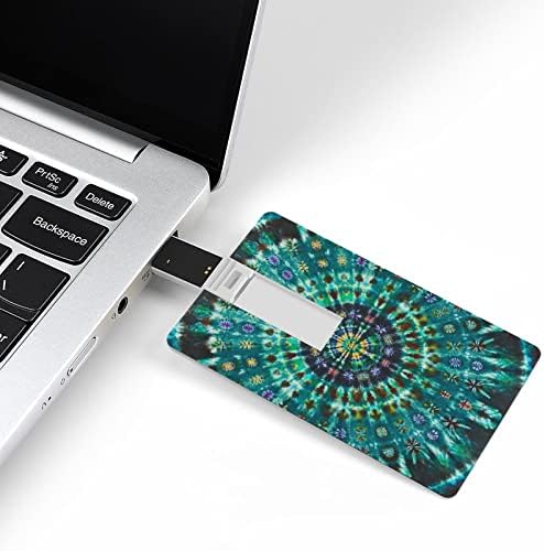 Mandala Tie Dye Flash Drive USB 2.0 32g e 64g Cartão de bastão de memória portátil para PC/laptop