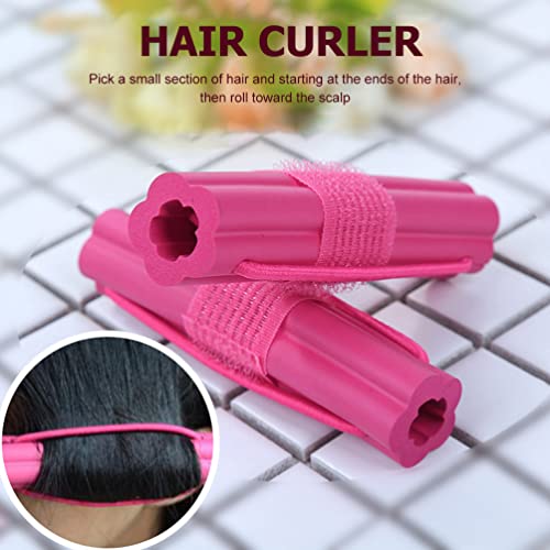 Solustre Hair Styling Tools Rolos de cabelo Sponge Sponge Curler Auto -aperto Rolo de cabelos Curadores de cabeleireiro curto Ferramentas