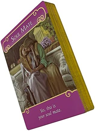 The Romance Angels Tarot Cards, Angel responde a Oracle Cards Um deck e guia de 44 card, nova série de ouro, pague a