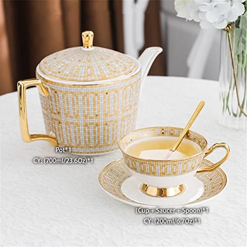 TJLSS porcelana Conjunto de chá de porcelana xícara de chá de cerâmica phnom penh bule de chá de café xícara de