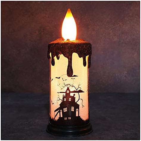 Cool com coisas dentro das decorações -Pumpkin LED Halloween Velas decoratio