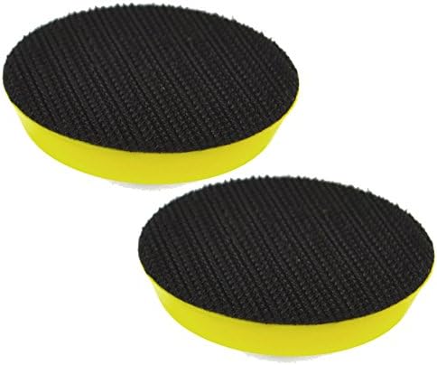 2 /50mm Landing Polishing/Backing Pad com rosca M6 para a lixadeira de ar 2pk