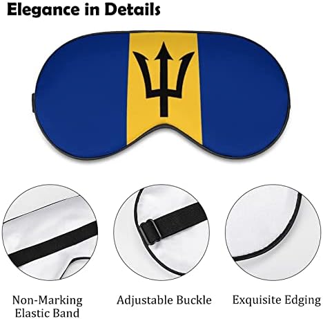 Bandeira da máscara do sono de Barbados