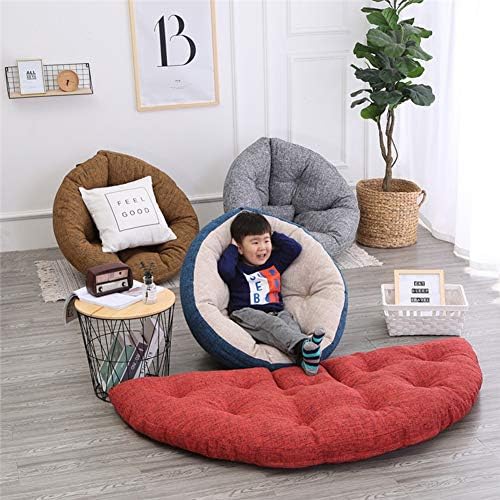 Clz Multifunction Semicircle Cushion, tapete do piso, cabeceira estofada, tatami espessa travesseiros de leitura dobrável Sofá