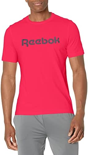 Tee de logotipo masculino da Reebok