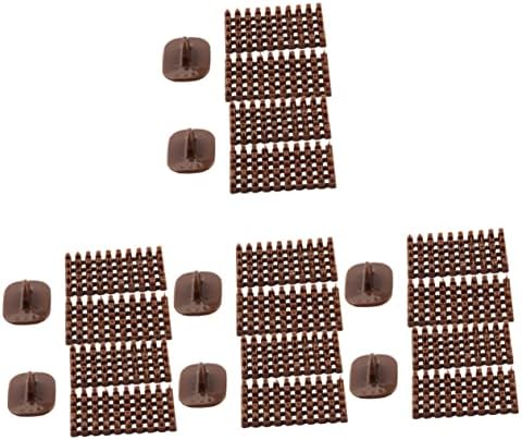 Sewacc 8 conjuntos letra estêncil mini biscoitos mini ferramentas de argila carimbos de alfabetes para argila de argila