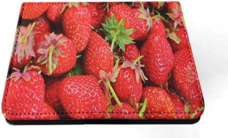 Red Strawberries Fruit Wallpaper Flip Tablet Tampa para Apple iPad Pro 11 / iPad Pro 11 / iPad Pro 11