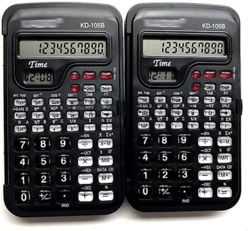 Calculadoras FLIP SIGNECTIVO CIENTÍFICA calculadora científica avançada de 10 dígitos LCD Exibir ótimo para estudantes e profissionais