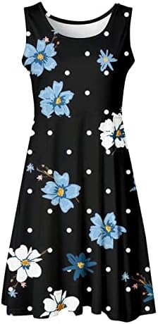 Mini vestido sexy, padrão vintage impresso de tamanho grande o pescoço mangas vestidos de tanque de moda maxi vestidos verão