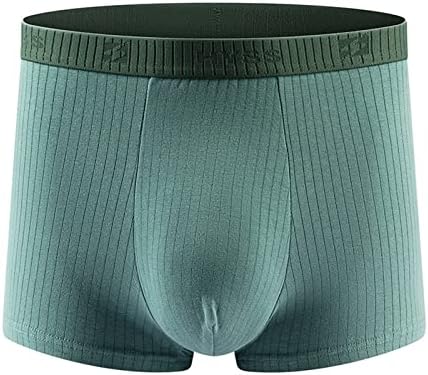 Mens boxers cuecas masculinas boxer de algodão shorts masculinos respiráveis ​​confortáveis ​​na cintura média homens homens roupas