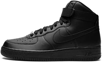 Nike Mens Air Force 1 High '07 CW2290 001 Triple Black - Tamanho 12.5