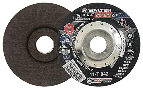 Roda de corte de alto desempenho com Zip Walter Combo, óxido de alumínio