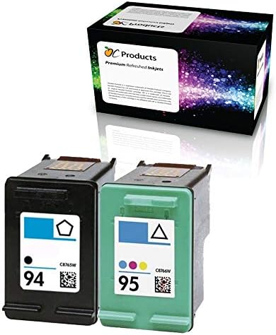 Substituição do cartucho de tinta reabastecida OCPRODUCTS para HP 94 HP 95 para OfficeJet 150 100 H470 7410 7310 7210 Deskjet
