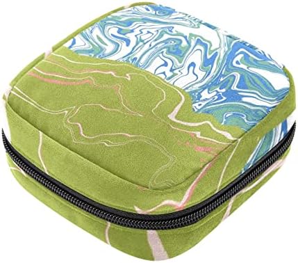 Bolsa de armazenamento de guardanapo sanitário, bolsa menstrual da bolsa portátil para guardas sanitários portátil Bolsas