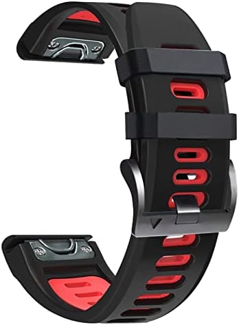 Puryn The New 26 22 22mm Watchband Strap for Garmin Fenix ​​6x 6 6s Pro 5s mais 935 3 hr relógio de liberação rápida Silicone