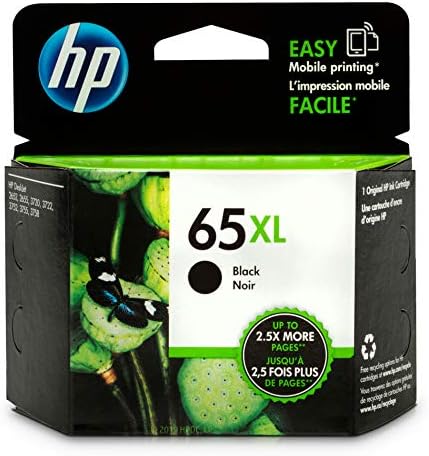 HP 65XL | Cartucho de tinta | Preto | N9K04AN & 65 | Cartucho de tinta | Tri-Color | N9K01AN