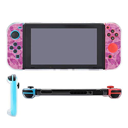 Caso para o Nintendo Switch, Rose Red Fish Cinco Pieces Defina acessórios de console de casos de capa protetora para o comutador