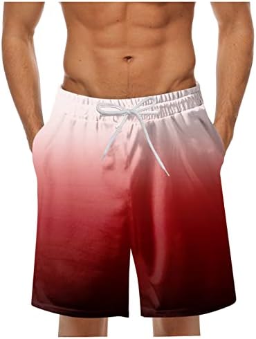 Mend short shorts masculinos primavera verão shorts casuais calças esportivas impressas com shorts de natação de 4 vias